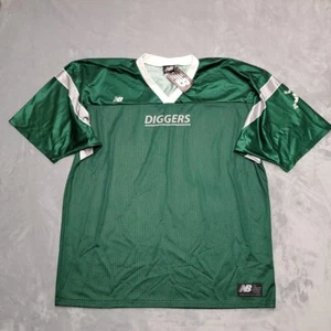 Montana Tech Shirt Mens XXL Green Jersey Ore Diggers Football Butte Made in USA - Picture 1 of 10