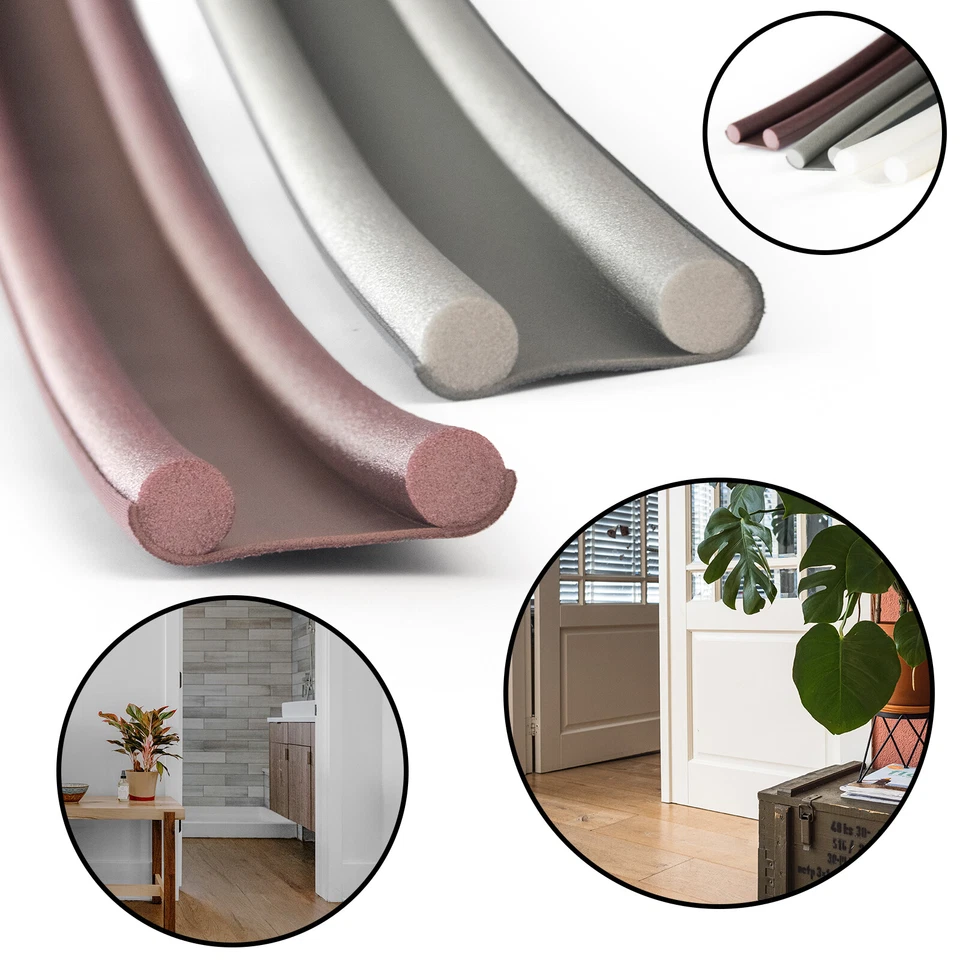 Zugluftstopper Tür Türdichtung Türbodendichtung Zugluft Durchzug, drei farben - Bild 1 von 1