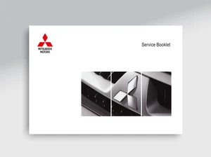 MITSUBISHI Outlander Service History Book-Manual Suitable For All Models - Picture 1 of 1