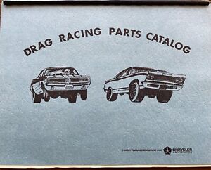 Original 1969 Mopar Drag Racing Parts Catalog with Price List Dodge Plymouth