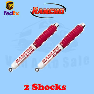 Rancho RS5000X Rear 0-1" Lift Shocks for Suzuki LJ413 4WD 85-87 Kit 2