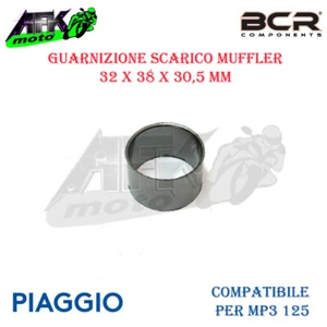 Guarnizione Scarico Muffler 32x38x30,5mm Piaggio MP3 125 dal 2006 al 2013 - Foto 1 di 1