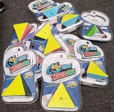 Lot Of 10 - PYRAMID MAGIC CUBE 2.5 X 2 NEW SEALED - Image 1 of 4