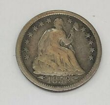 1853 Seated Liberty Silver Half Dime VG Very Good