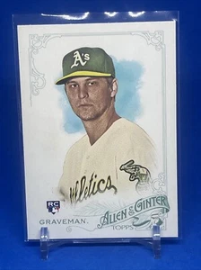 2015 Topps Allen and Ginter #97 Kendall Graveman RC Oakland Athletics Rookie - Picture 1 of 2