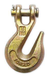 (6 pack) 5/16" Grade 70 Clevis Grab Hook - Picture 1 of 3