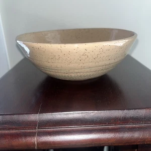 Quality Crafted Studio Pottery 7” Speckle Glaze 1970s Bowl.  Excellent Condition - Picture 1 of 7