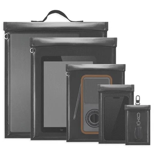 Paquete de 5 bolsas Faraday, jaula grande de Faraday con asa, bloque de señal de bolsa Faraday... - Imagen 1 de 7