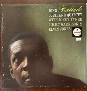 JOHN COLTRANE QUARTET - BALLADS - IMPULSE RECORDS GATEFOLD STERO A-32 LP - Picture 1 of 6