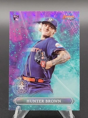 Hunter Brown RC 2023 Bowmans Best Astral Projections Insert AP-12 Houston Astros - Image 1 of 4