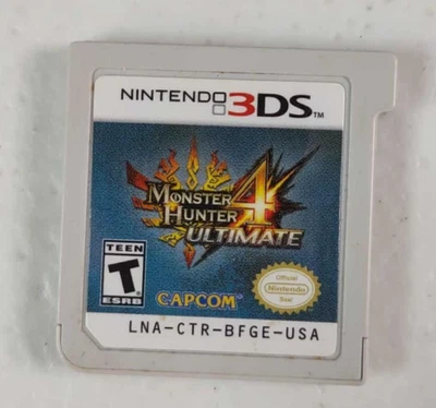 Monster Hunter 4 Ultimate (3DS, 2015) Cart Only Capcom - Image 1 of 2