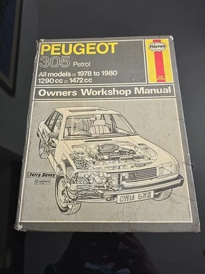 Haynes Owners Workshop Manual -  Peugeot 305 78-80 - Image 1 of 2