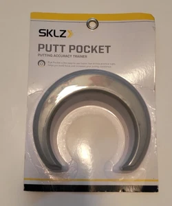 SKLZ Putt Pocket Golf Putting Accuracy Trainer Weighted Gray Pre-game Warm Up - Picture 1 of 5