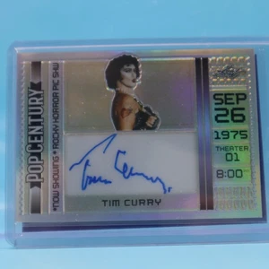 TIM CURRY 2024 Leaf Pop Century #19/20 Autograph NOW SHOWING "ROCKY HORROR" 1975 - Picture 1 of 2