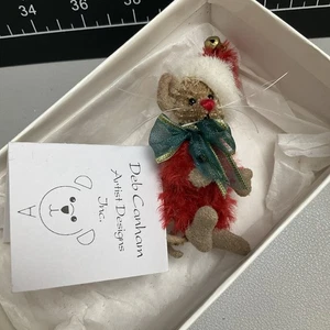 Merry Mouse Deb Canham Mini Mices Ltd Ed Jointed Figure Box Tag 779/1000 - Bild 1 von 7