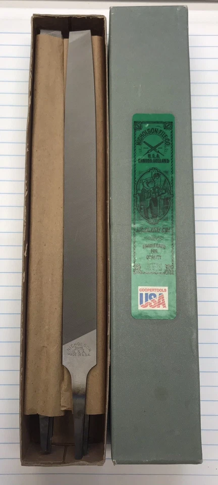 Nicholson 8" MILL BASTARD 08497 Made in USA