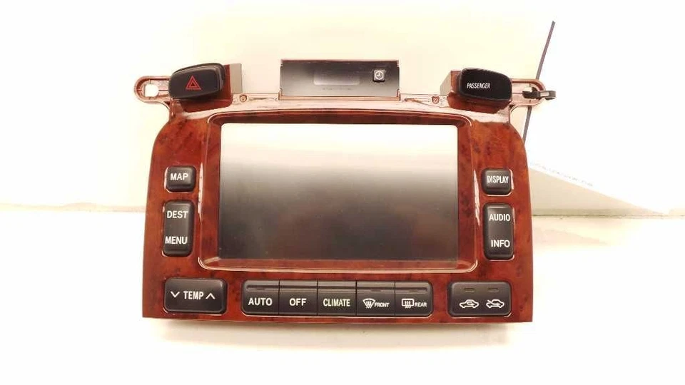 06-07 TOYOTA HIGHLANDER MULTIMEDIA INFORMATION DISPLAY SCREEN ASSEMBLY  - Image 1 of 4