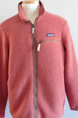 Chaqueta Mujer Patagonia Grande Rosa Cremallera Completa Foto 1 de 4