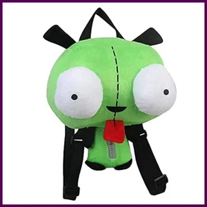 Nuevo Alien Invader Zim 3D Ojos Robot Gir Mochila Lindo Peluche Kawaii Peluche - Imagen 1 de 26