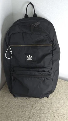 NWOT Adidas Originals National Plus Water Resistant Black Backpack - Image 1 of 4