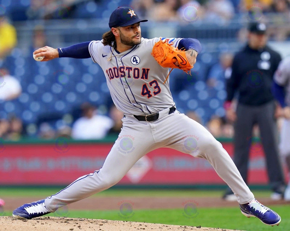 8x10 Photo LANCE McCULLERS JR. Houston Astros Pitcher 2017 World Series Champion - Image 1 of 1