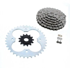 2003 - 2007 Polaris Predator 500 Chain and Silver Sprocket 13/37 94L - Picture 1 of 2