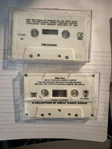 Tape Cassette Lot The Best Of The Doors And Pink Floyd Music Collectible - Picture 1 of 2