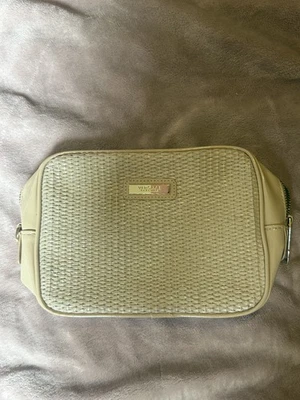 Versace Parfume Rose Gold Makeup Bag Cosmetic Toiletry Travel Pouch Zip Case - Image 1 of 4