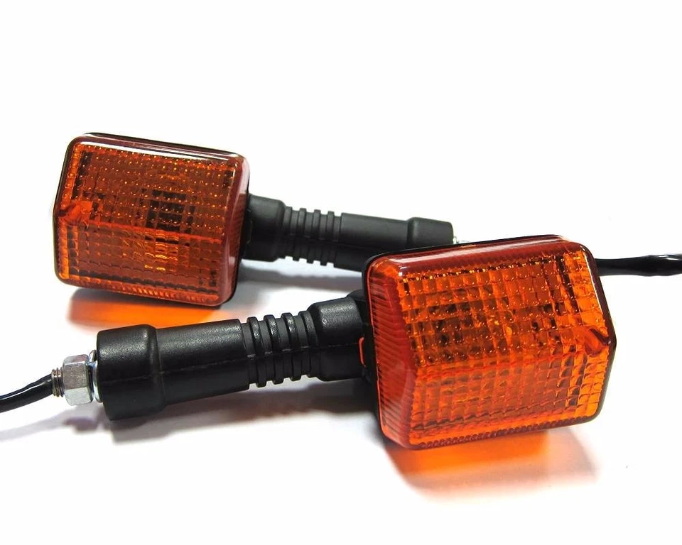 2X For Honda XL600R XL 600 R Rear Turn Signal Lights Indicators 1983-1987 Winker - Image 1 of 1
