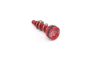 CSP TRIALS BIKE BRAKE AND CLUTCH LEVER BITE POINT FREE PLAY ADJUSTER RED - Picture 1 of 2