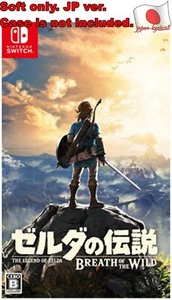Nintendo Switch JP ver USED SOFT ONLY Zelda Legend Braces of the Wild - Picture 1 of 3