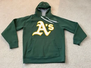 Antigua Oakland A’s Mens Hooded Sweatshirt Medium - Picture 1 of 7