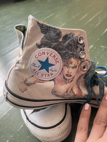 Scarpe Converse Wonder Woman All Star Chuck Taylor DC Comics taglia uomo 8 donna 10