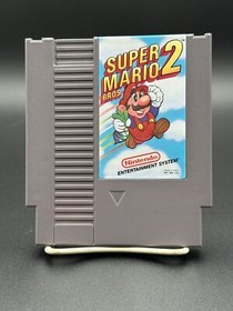 Super Mario Bros. 2 (Nintendo NES, 1988) Tested & Working. Cartridge Only