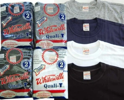 Precio de Ganga【2-PACK】S-2XL CAMISETA WHITESVILLE WV73544 Japón Toyo Foto 1 de 4