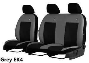 TAILORED SEAT COVERS For MERCEDES VITO 2016 - 2025 ARTIFICIAL LEATHER - Picture 1 of 7