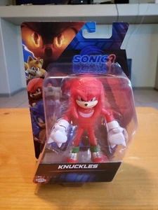 SONIC THE HEDGEHOG 3 PELÍCULA NUDILLOS 5" FIGURA DE ACCIÓN JAKKS PACIFIC NUEVO - Imagen 1 de 3