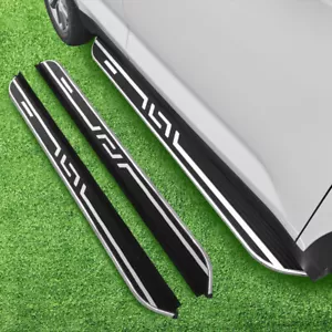 2Pc Side Step Pedal Running Board Nerf Bar Fit for Lincoln MKX 2015-2018 - Picture 1 of 6
