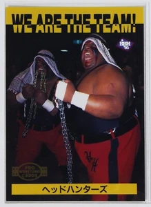 THE HEAD HUNTERS - 1995 BBM Pro-Wrestling Trading Card - Picture 1 of 3