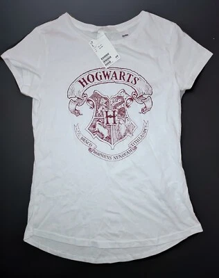 Camiseta Harry Potter Hogwarts Crest nueva con etiquetas, talla 12-14Y Foto 1 de 4