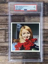 1969 Mister Softee's Pop Parade #1 Mary Hopkin PSA 7 