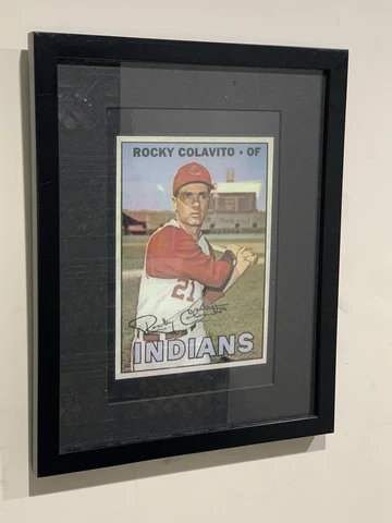 1967 Topps STYLE Rocky Colavito  (custom Mini Poster) Frame Not Included (READ) Cover