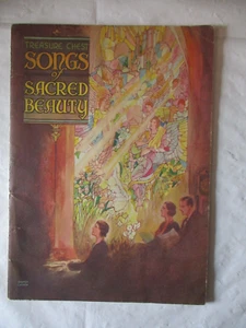 Treasure Chest Publication Songs of Sacred Beauty Hymnal Booklet Book 1937 - Picture 1 of 9