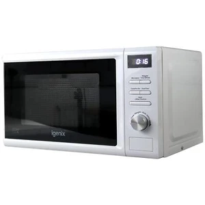 Digital Microwave, 20 Litre, 800 W, 5 Power Levels, Igenix IGMD0820W - Picture 1 of 6