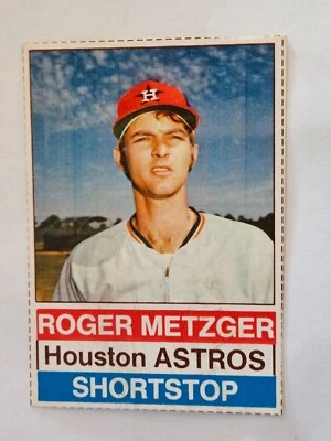 1976 Hostess Roger Metzger #67 Houston Astros Excellent+ Actual card is scanned - Image 1 of 2