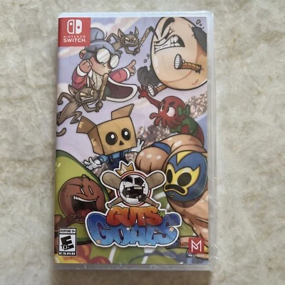 Guts ‘N Goals (Nintendo Switch, 2021) Limited Run Games | Brand New Sealed - Image 1 of 2