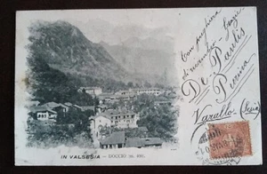 1901 Dusche im Wallis (Ortsteil Quarona - Vercelli) - Bild 1 von 2