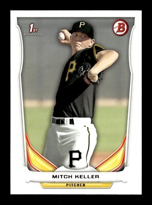 Bowman Draft 2014 #DP69 Mitch Keller 1st Bowman Pittsburgh Pirates Foto 1 de 2