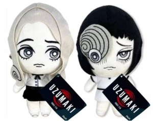 Juego de Peluche Junji Ito Uzumaki Kirie & Azami 8" *NUEVO con Etiqueta* Lote Manga Terror 2024 - Imagen 1 de 1