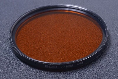 ✅ BDB ORANGE 77MM FILTER GENUINE LENS OR CAMERA SCREW IN 12-4 - Image 1 of 2